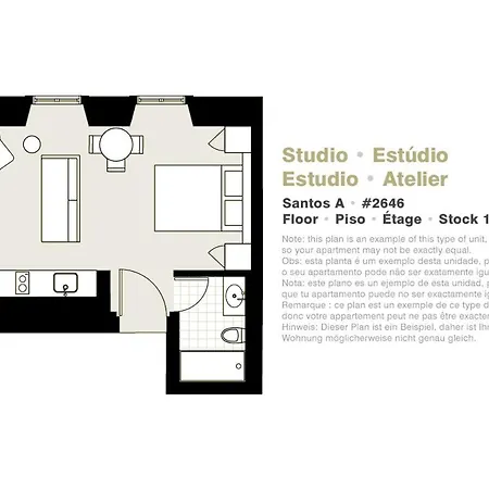 Serviced - Santos Apartamento
