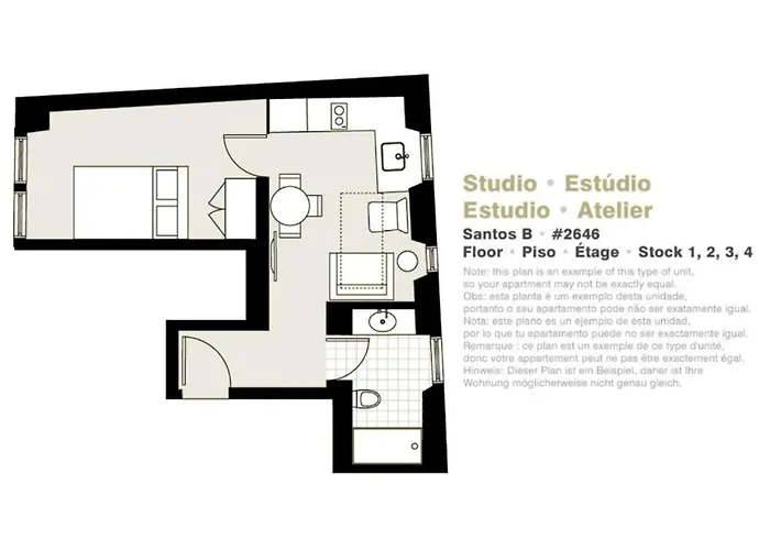 Lägenhet Lsa Santos By Numa *